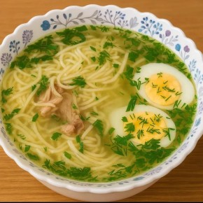 Как приготовить идеальную домашнюю лапшу из петуха