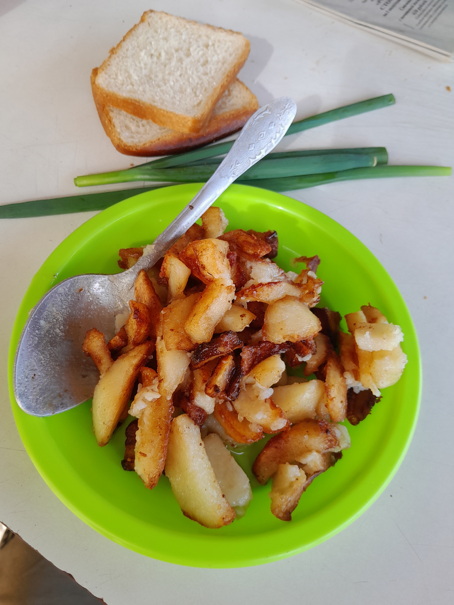 Жареная картошка на свином сале: идеальное блюдо для пикника