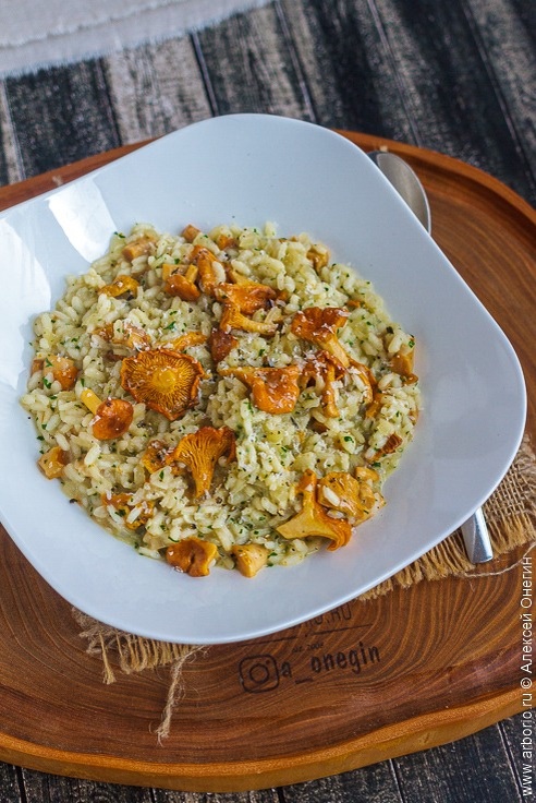 Как приготовить ризотто с лисичками: рецепт на ваш стол