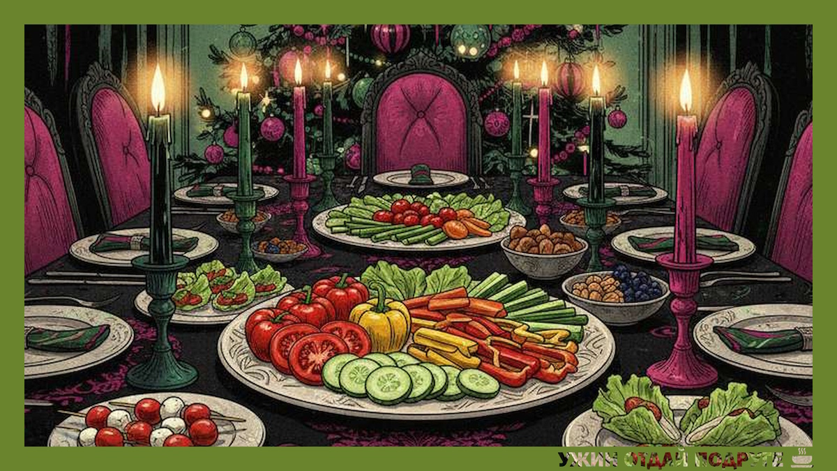 Легкое новогоднее застолье: как сохранить фигуру и насладиться праздником