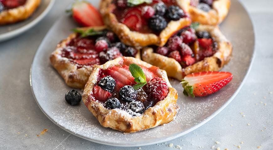 Удивительные тарталетки с ягодами для любого стола