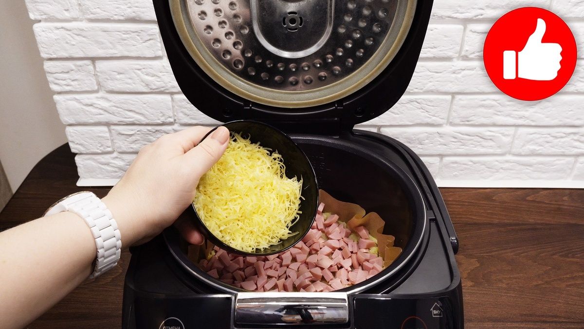 Вкусная картофельная запеканка на завтрак с мультиваркой