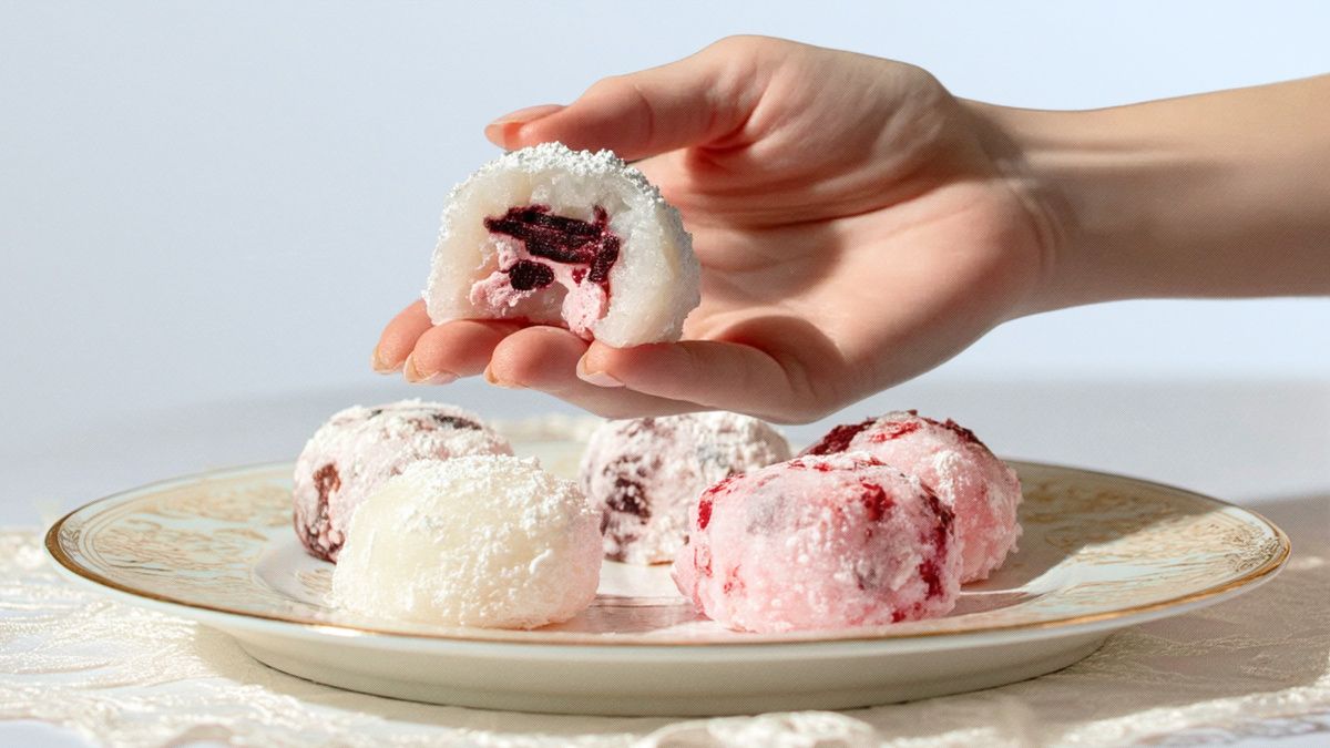 Моти: как украсить и наполнить десерт для максимального эффекта