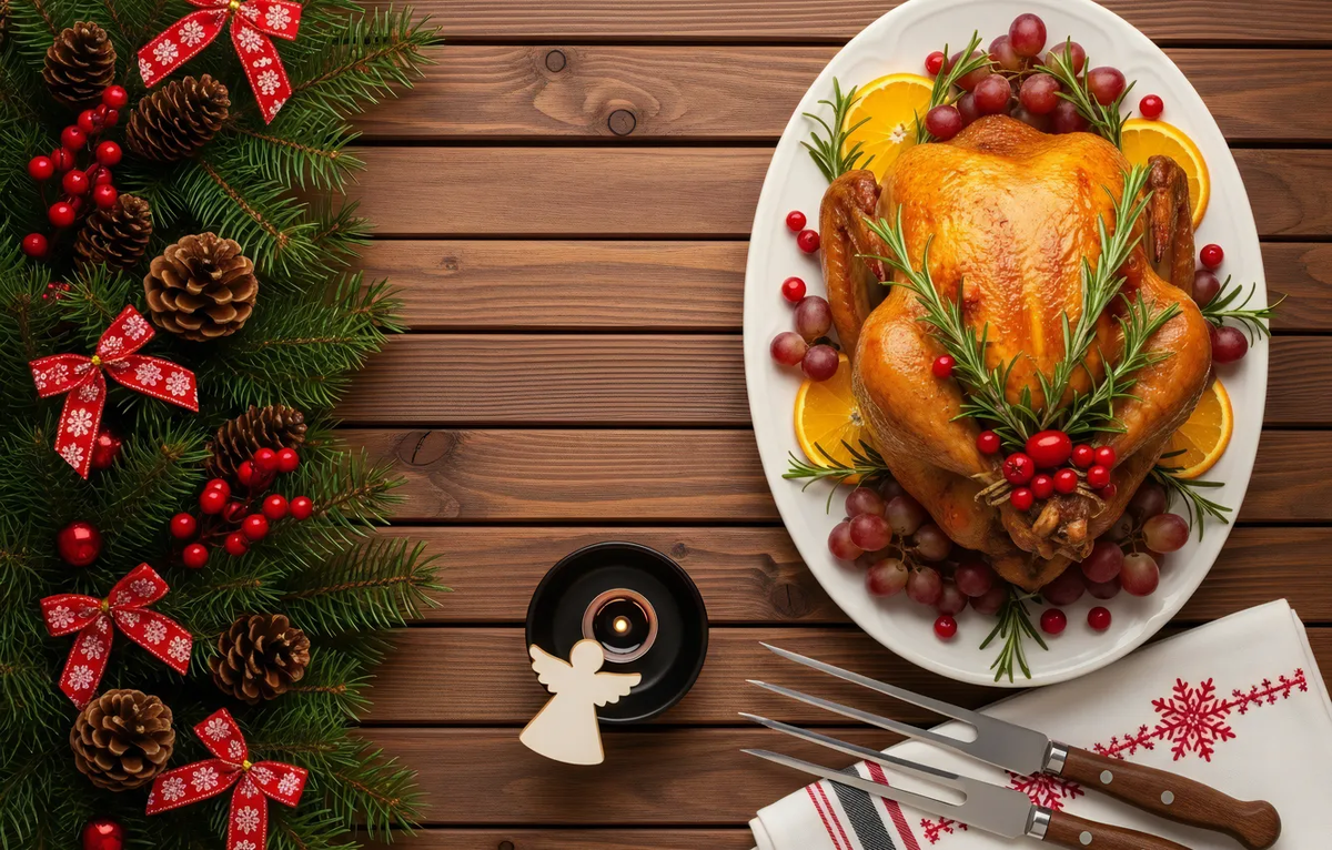 Вкусные традиции на удачу в 2026 году: Неповторимый новогодний стол