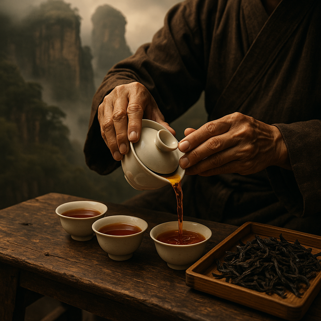 Да Хун Пао: от мифа о красном халате до чайных аукционов