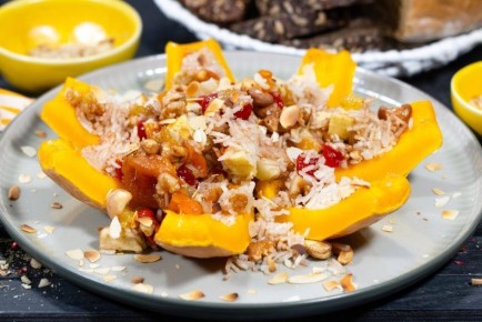 Секреты армянской кухни: Хапама — изумительное блюдо из тыквы и сладкого плова