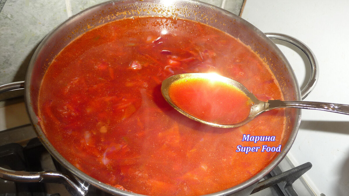 Идеальный борщ: секреты приготовления правильно окрашенного блюда