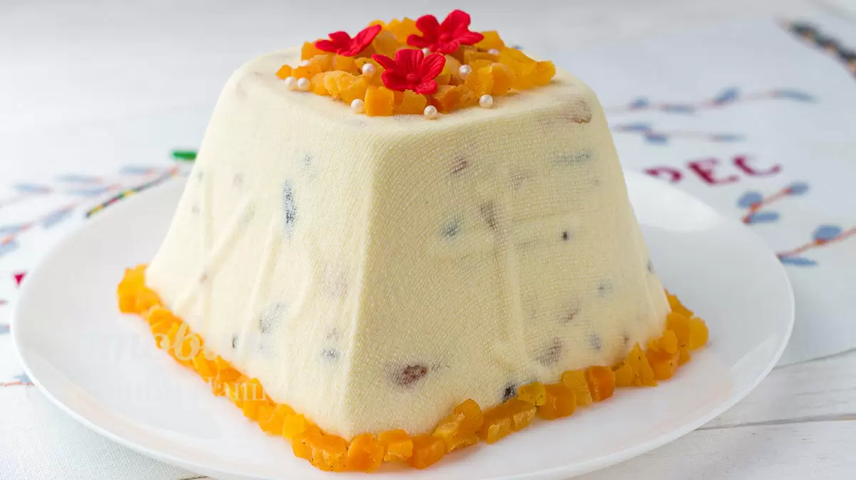 Нежная пасха без творога: простой и вкусный рецепт для праздника