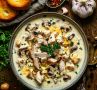 Сырный суп с курицей и грибами: домашний уют в каждой ложке