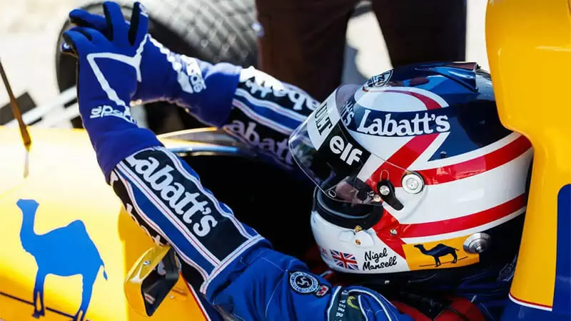 Найджел Мэнселл предлагает легендарные артефакты на аукционе в 2026 году