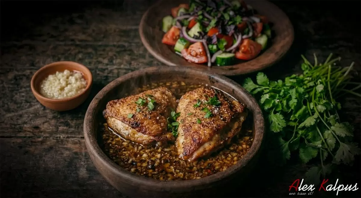 Чесночная курица: Как деревенская кухня Грузии завоевывает мир