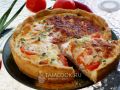 Пирог, который покорит любое застолье: универсальный киш с копченой курицей